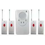 创胜 紧急求救器/老人病人无线呼叫器/家用呼叫器(远距离四呼一)/报警器/防盗器/求助器:“京东产品质量好” - 京东